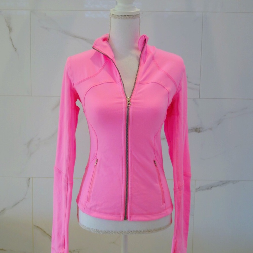 Lululemon Define Jacket Pink -Size 4 (EUC)
